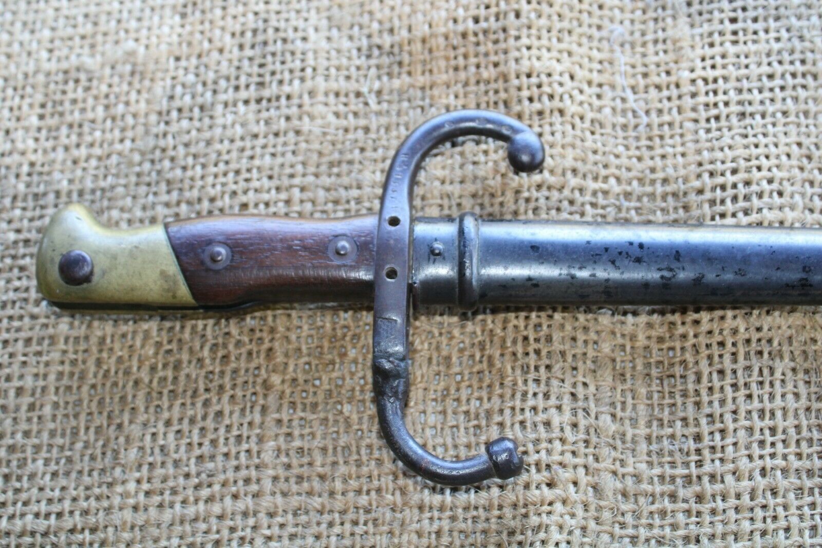 French Gras bayonet w/scabbard. B 9531