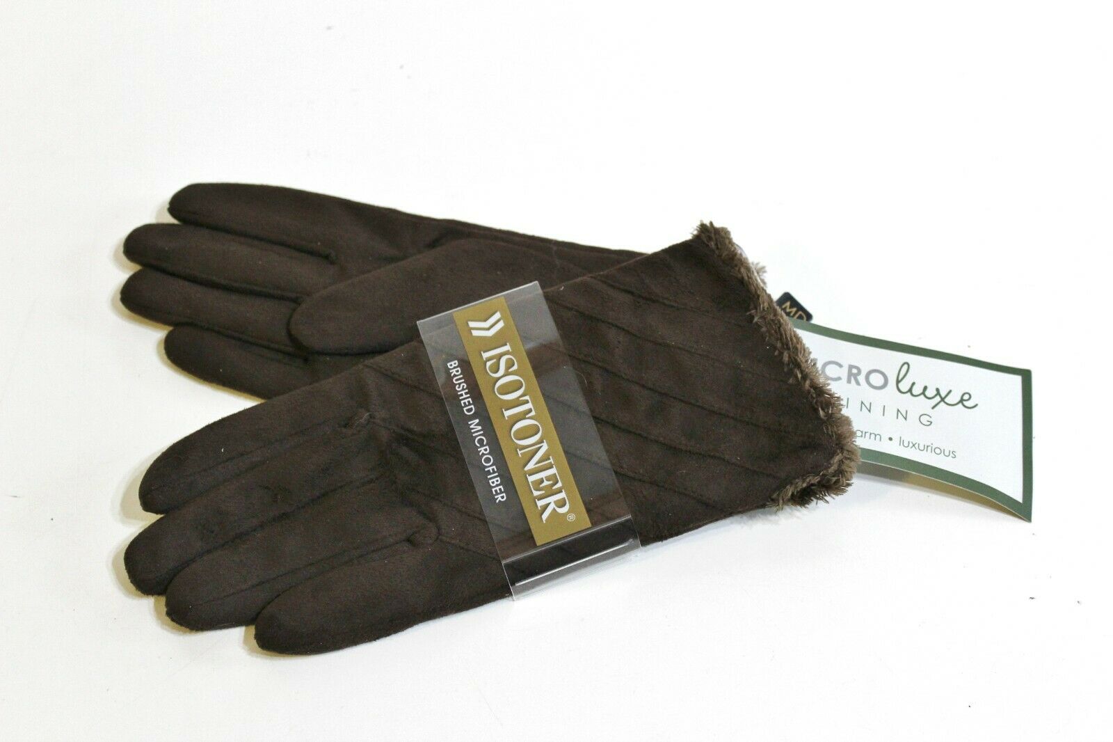 Isotoner Gloves Women's Size Large Brown