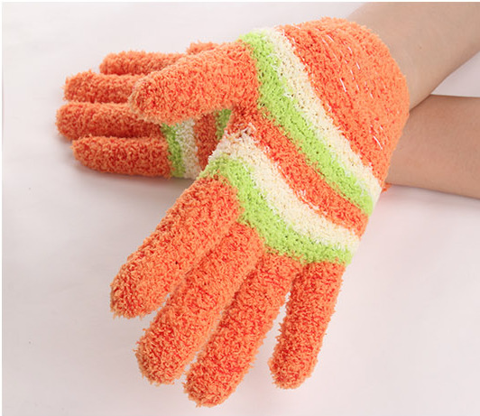 Winter ladies warm gloves velvet gloves