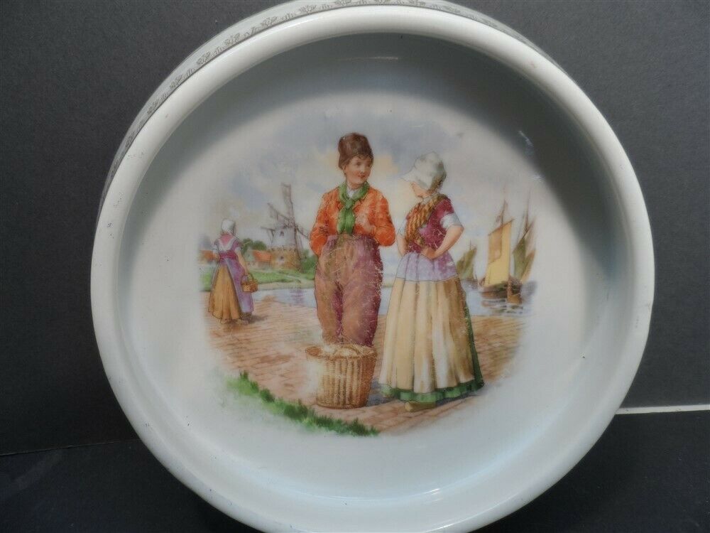 Dutch Scene K L Baby Plate Or Bowl Made Germany