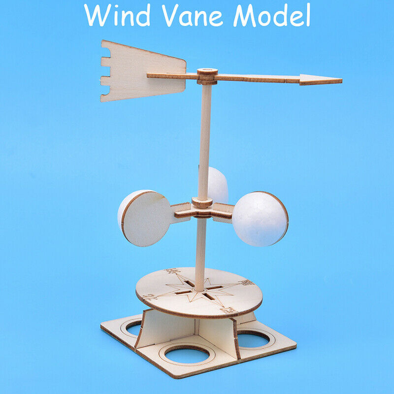 DIY Wind Vane Model Kit Develop Children Creativity Direction Educationa.t