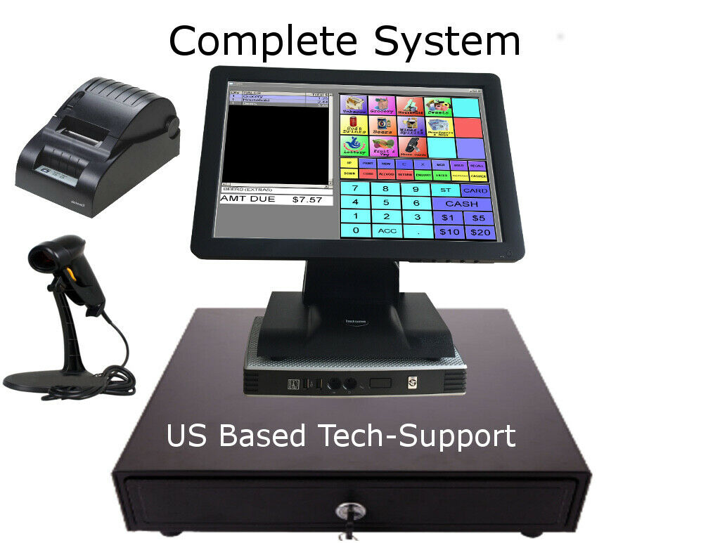 Point of sale POS System Register  Retail, Grocery, Gift, Smoke NO MONTHLY FEES
