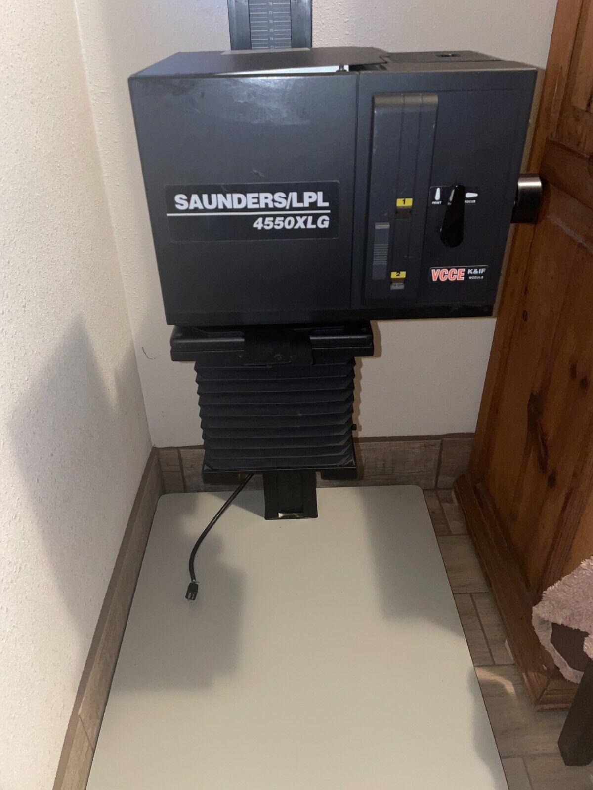 Saunders LPL 4550 XLG VCCE Variable Contrast B&W 4x5 Enlarger - Must See!