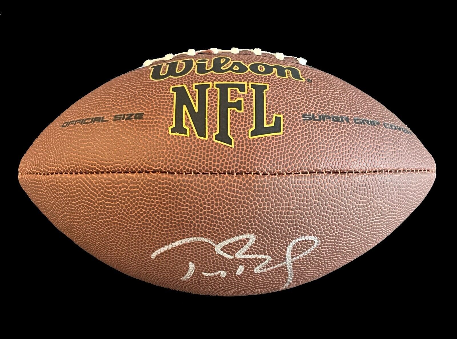 Authenticated Tom Brady Autographed Nfl Football With Coa