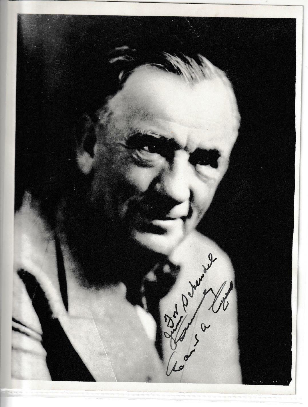 Edgar Guess (1881-1955) Signed 7x9 B/w Photo