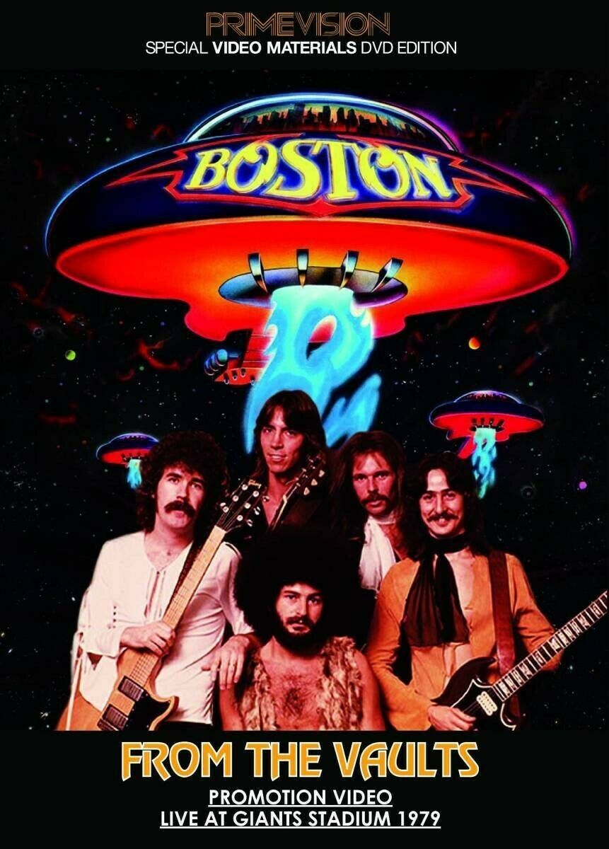 Boston  / 1970’s Promotion Video & 1979 Live At Giants Stadium Dvd