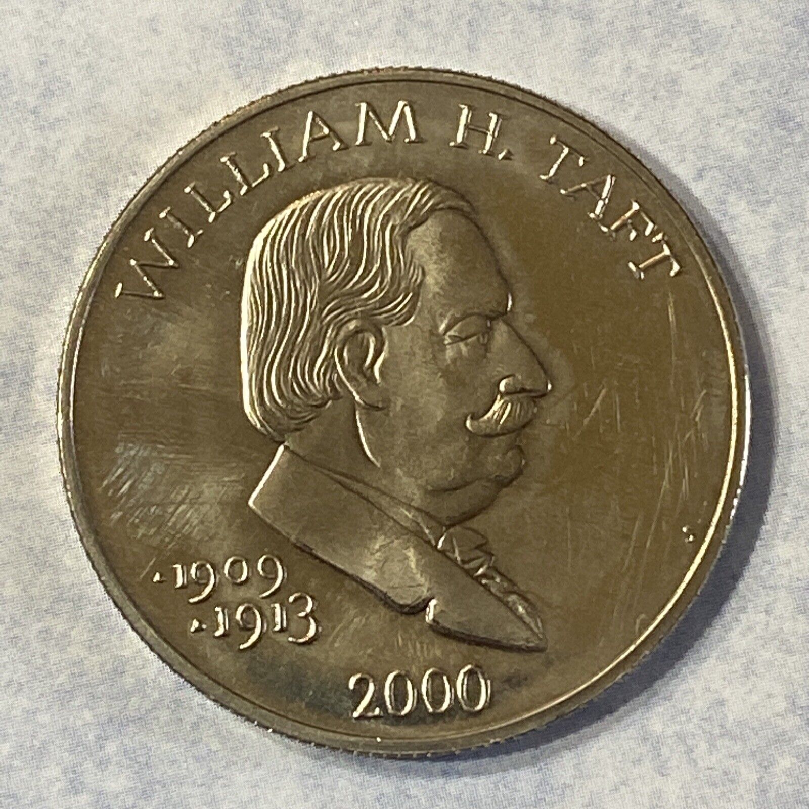 William H Taft - 2000 Republic Of Liberia Five Dollar $5 Coin - Collectors Coin
