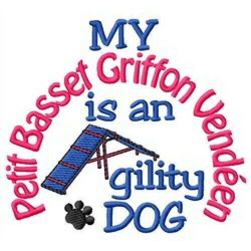 My Petit Basset Griffon Vendeen Is An Agility Dog Fleece Jacket - Dc1816l