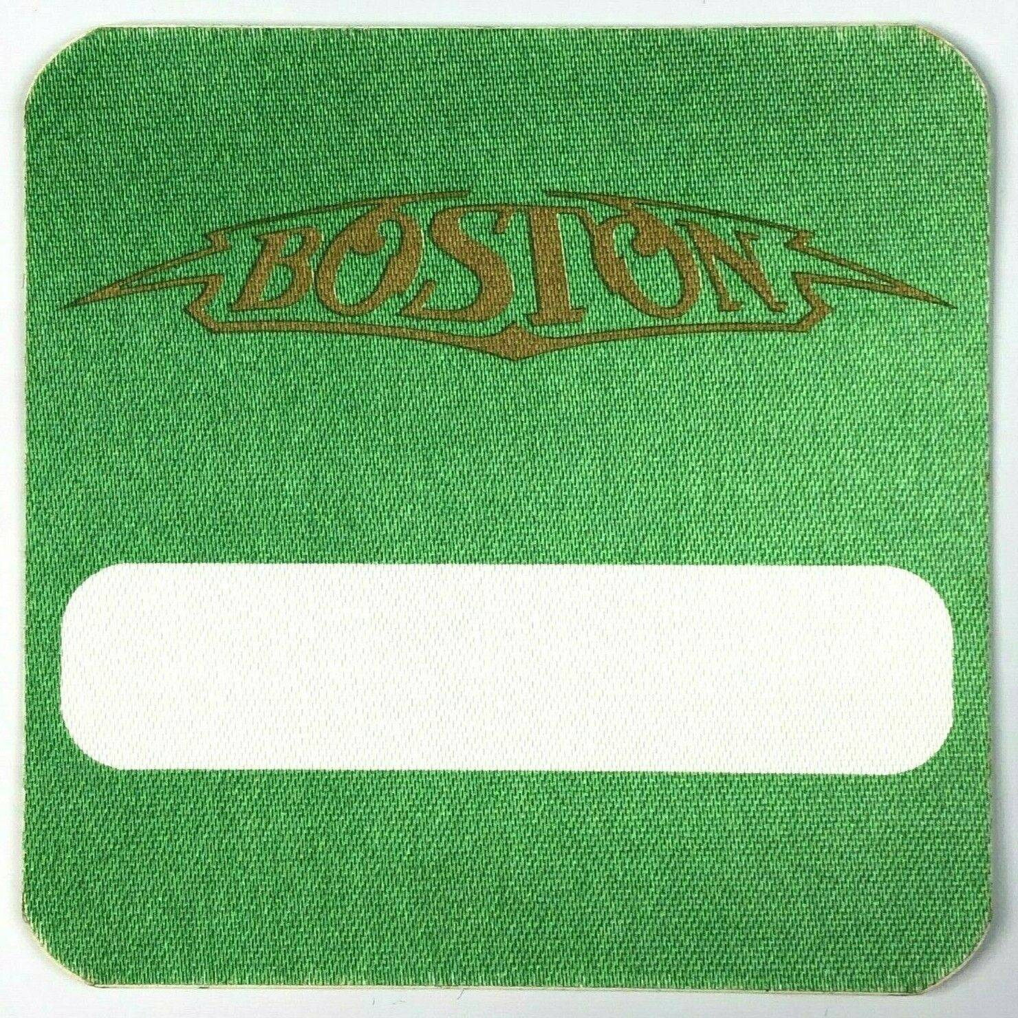 Boston Rock Band 1994 VIP Crew Concert Pass Cloth Sticker Unused Backstage
