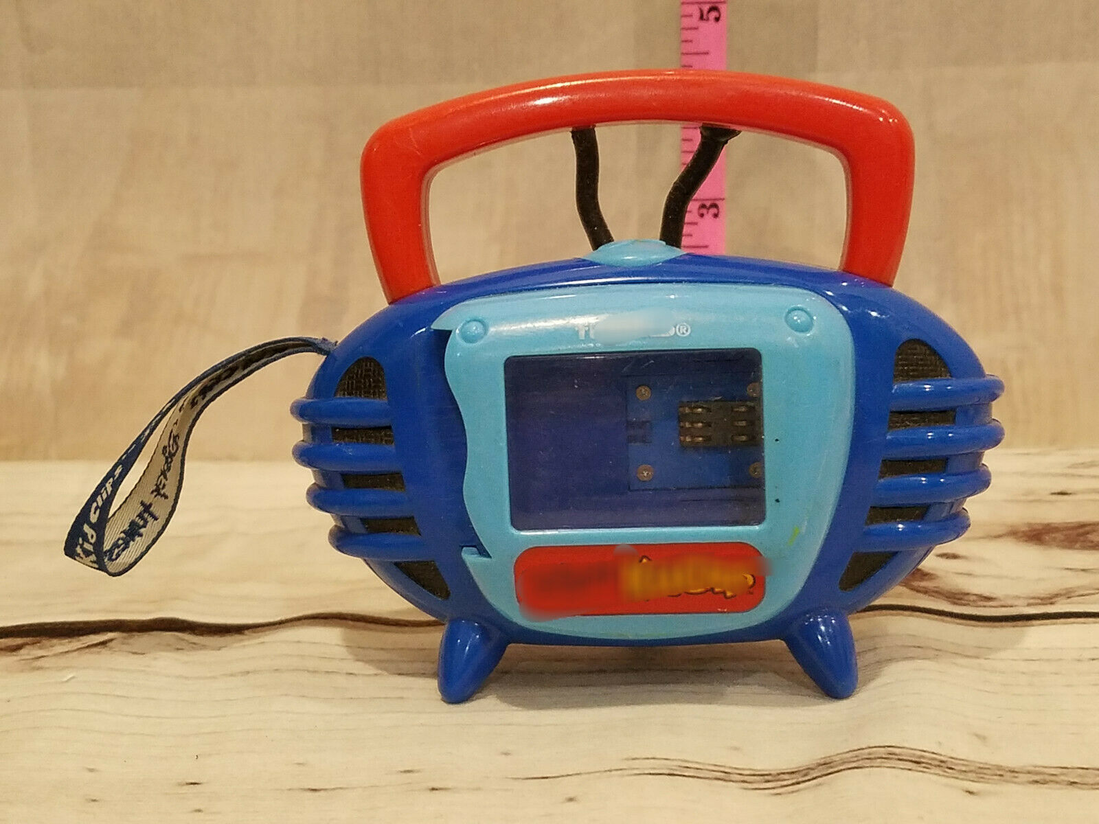 Kids Boombox Radio Player  Style  For Disney Kid Clips Kidclips Tunes  Blue