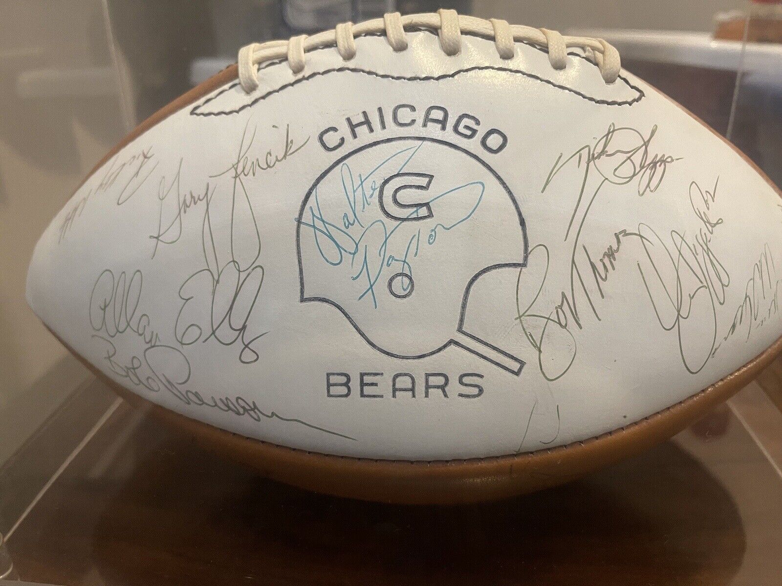 1979 Chicago Bears Team Signed Football
